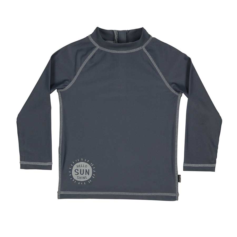 Kids Zip Up UPF50+ Rash Vest - Slate - Rash Vest