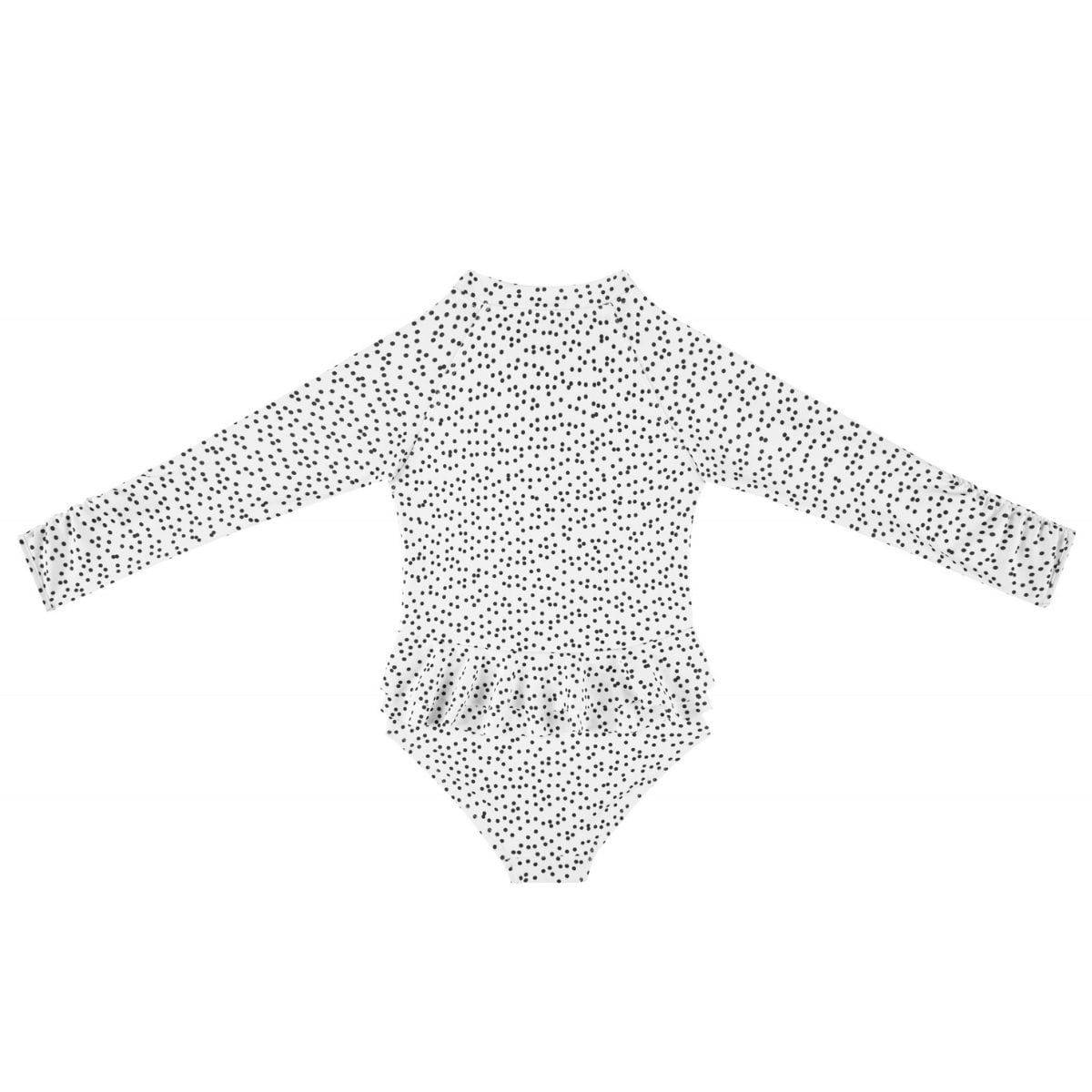 Madison Long Sleeve Girls Swimsuit - Polkadot - Laguna Lifestyle