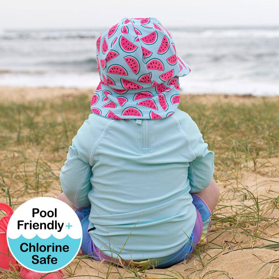 Kids Rash Vest UPF50+ - Aqua - Rash Vest