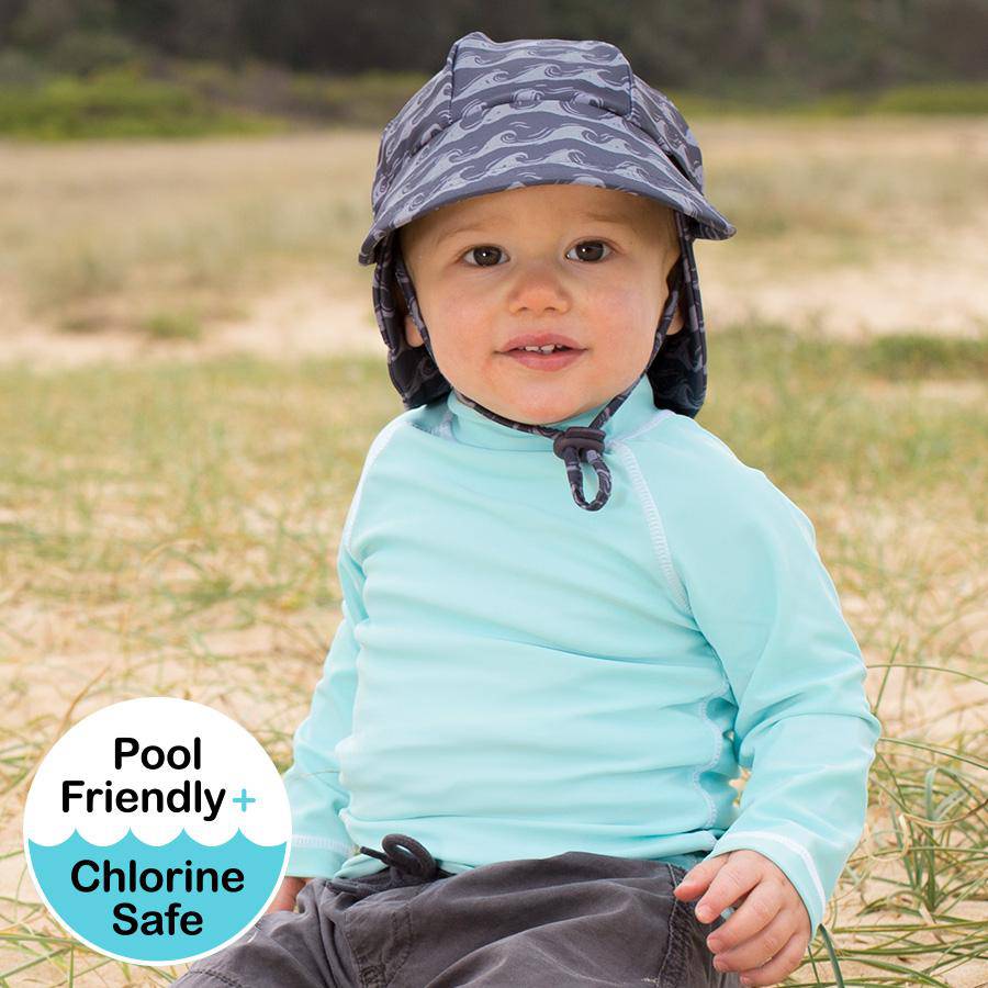 Kids Rash Vest UPF50+ - Aqua - Rash Vest