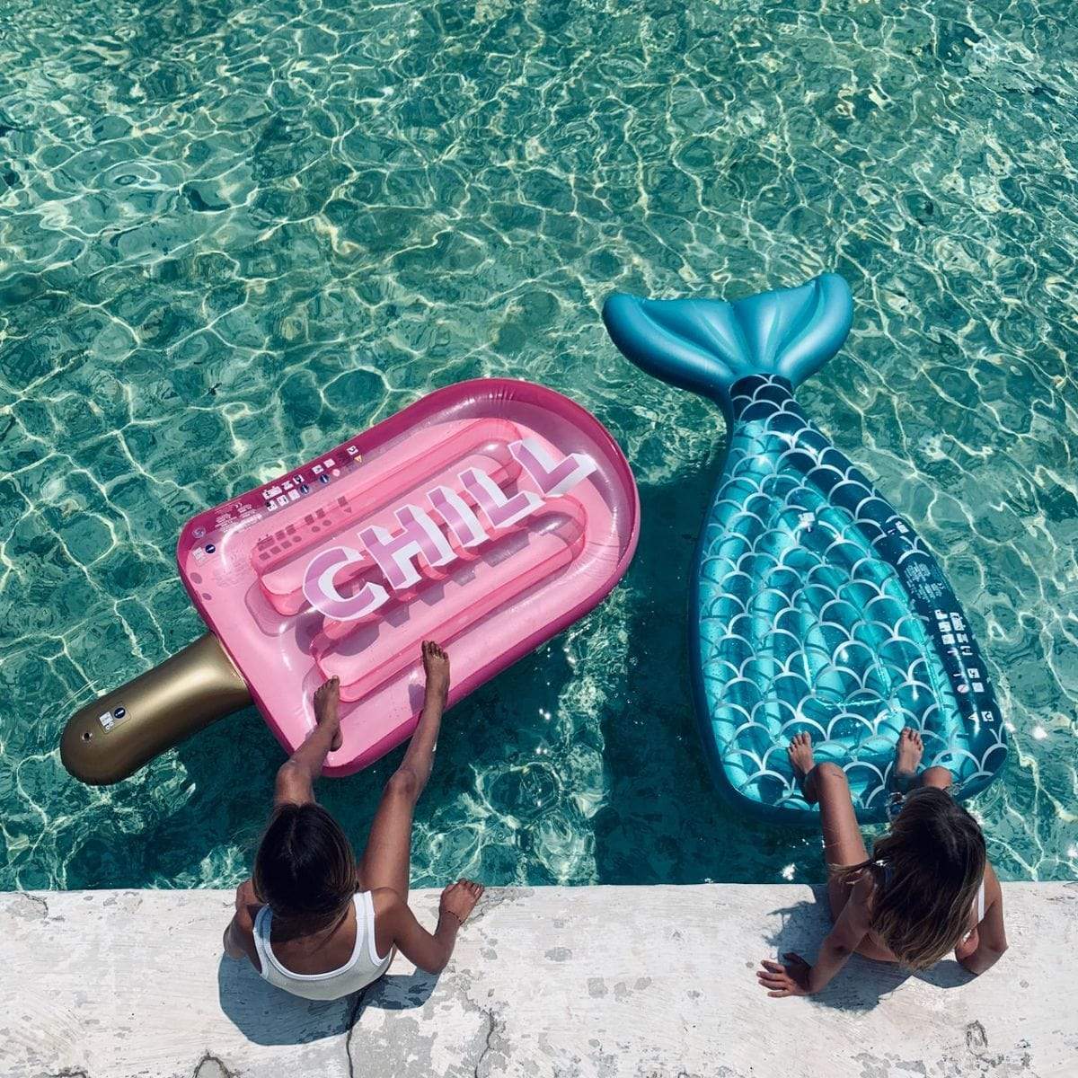 Luxe Lie-On Float - Mermaid - Laguna Lifestyle