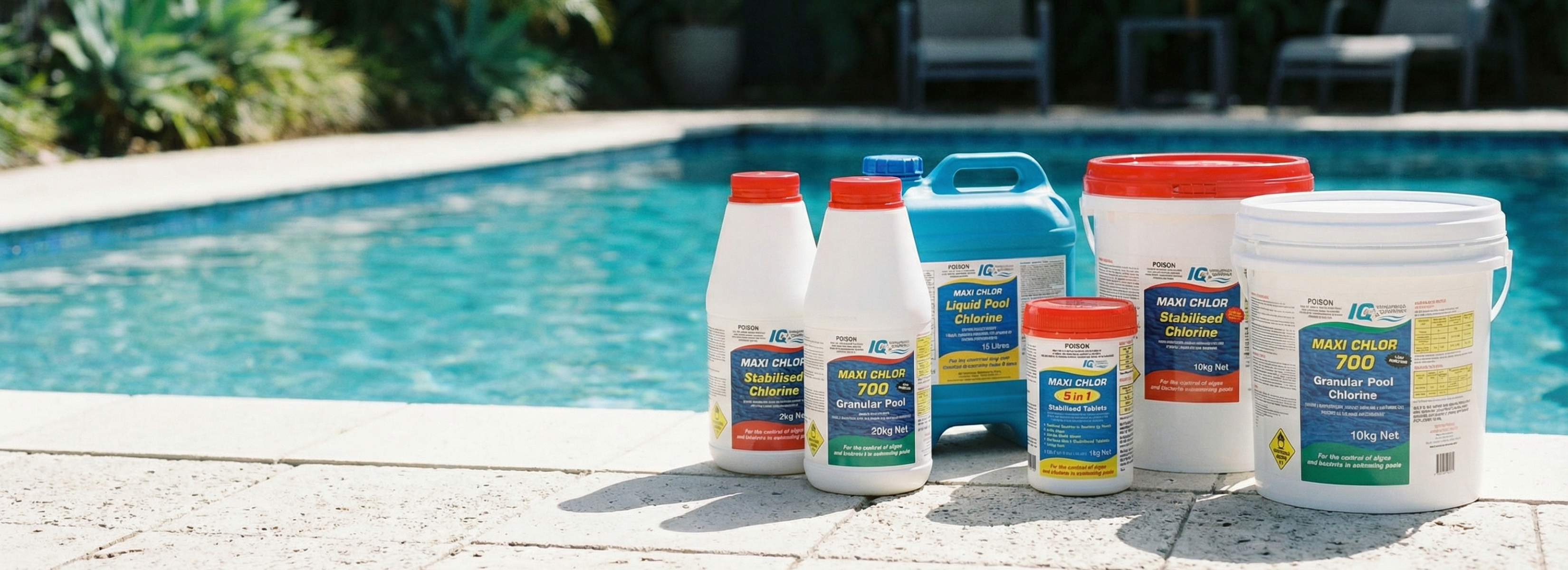 Pool & Spa Chemical Sanitisers