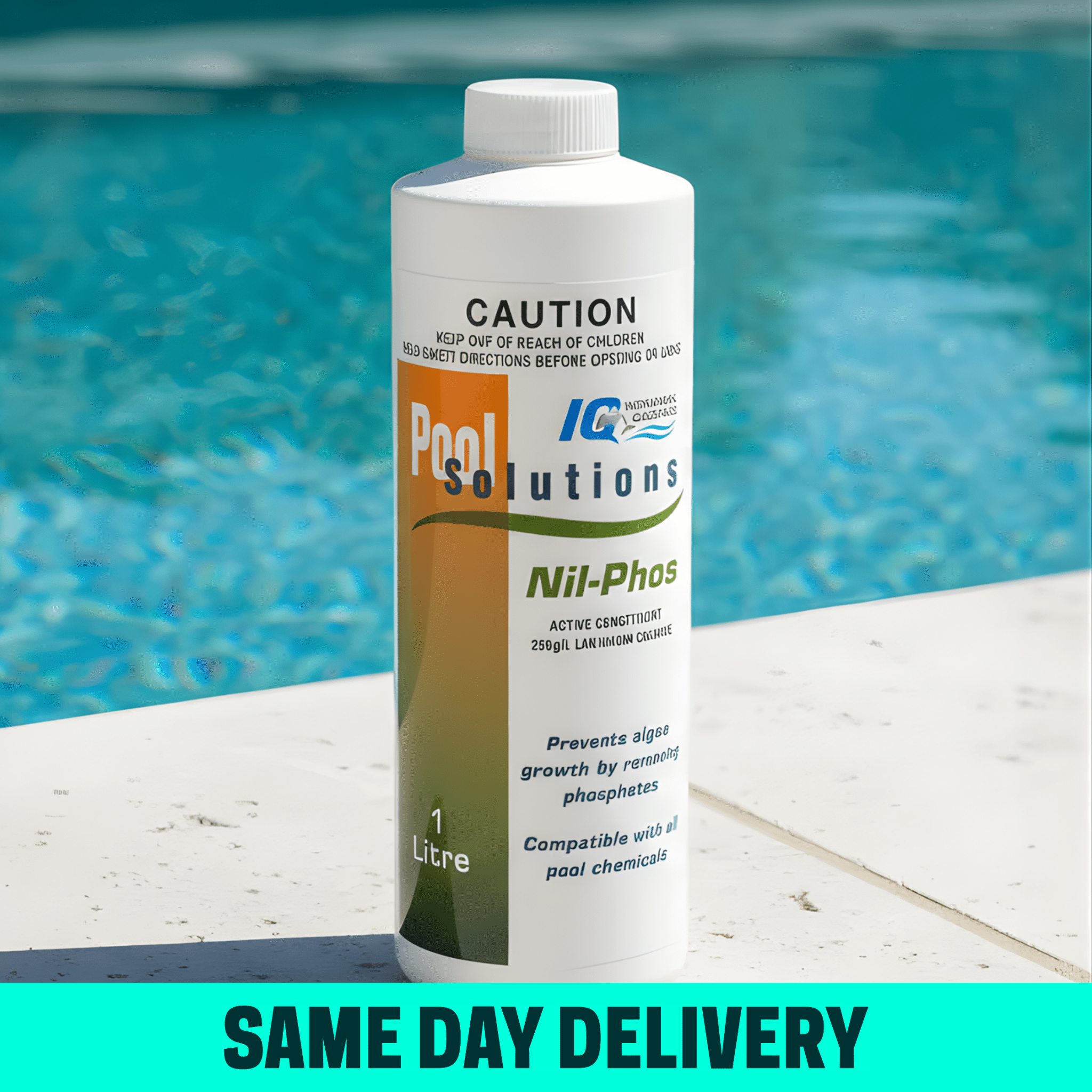 IQ Pool Nil - Phos Phosphate Remover 1L - Pool Chemicals