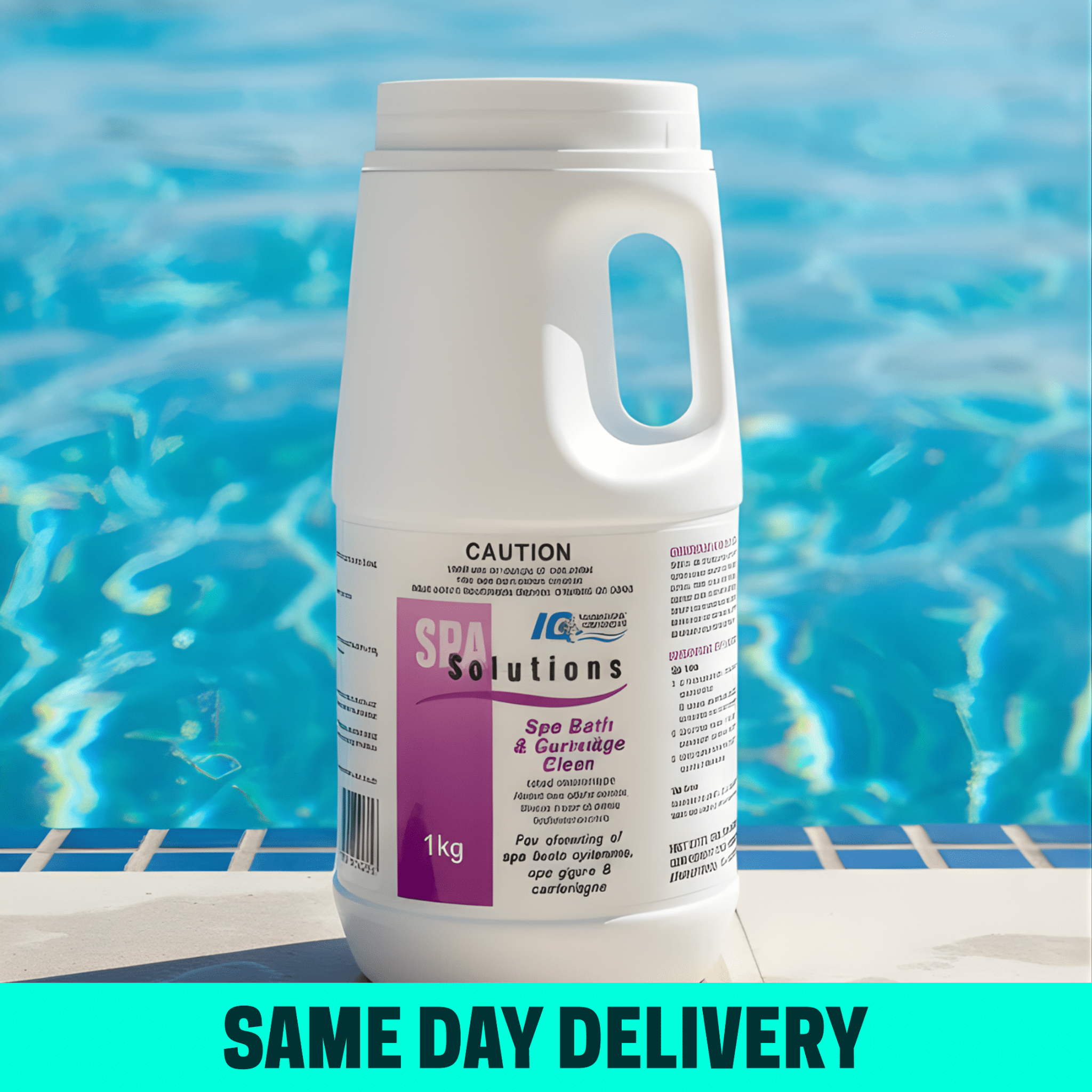 IQ Spa Bath & Cartridge Clean 1kg - Pool Chemicals