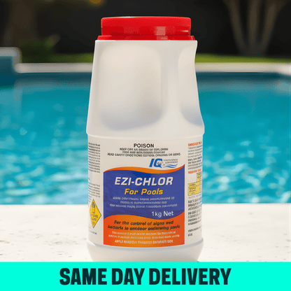 IQ Ezi - Chlor Granular Chlorine 1kg - Pool Chemicals