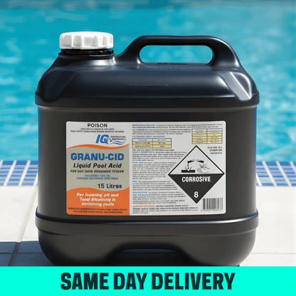 IQ Granu - Cid Liquid Pool Acid 15L - Pool Chemicals
