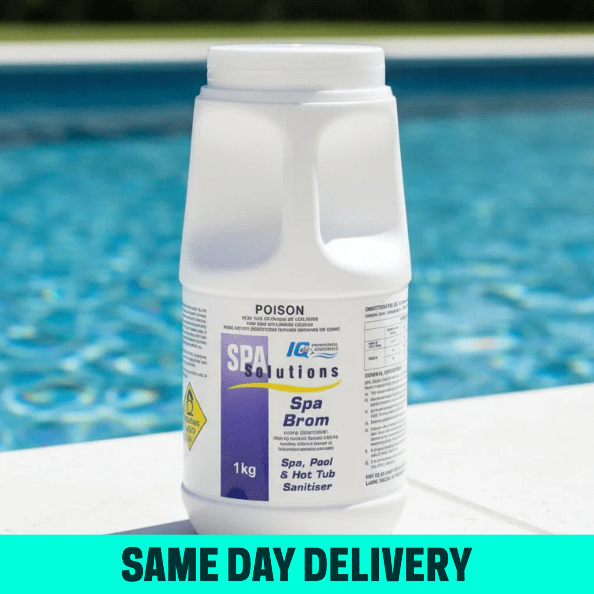 IQ Spa Solutions Spa Bromine Tablets 1kg - Pool Chemicals