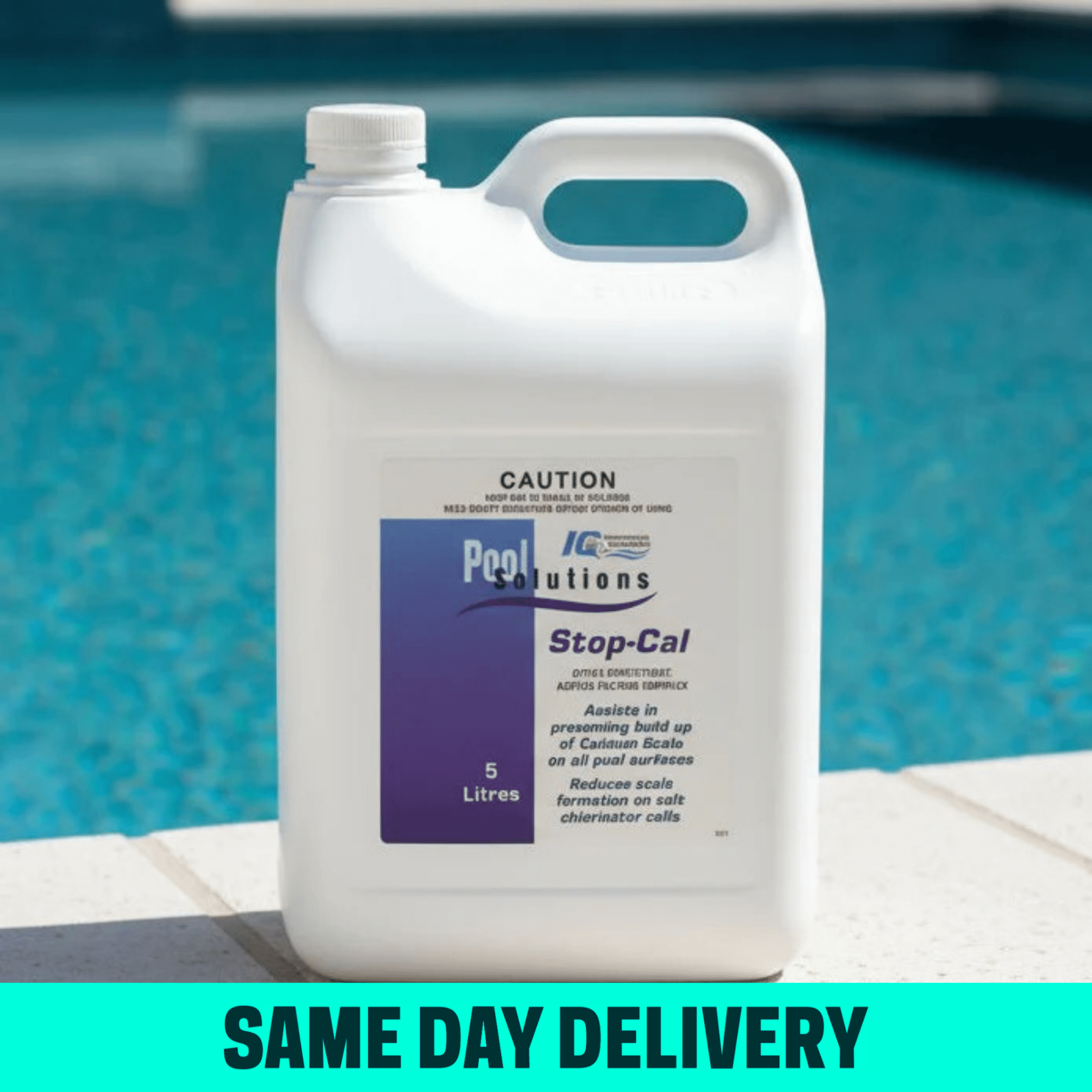 IQ Pool Solutions Stop - Cal 5L - Chemicals