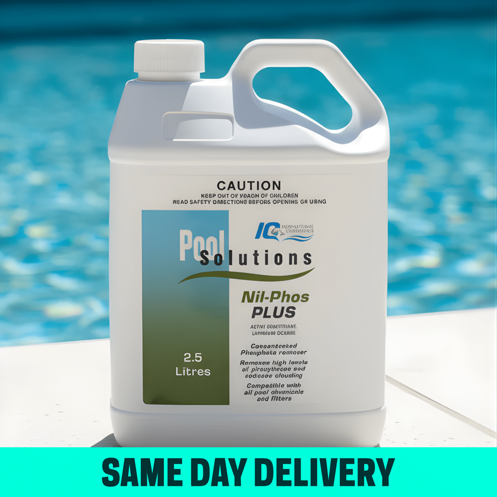 IQ Pool Nil - Phos Plus Phosphate Remover 2.5L - Pool Chemicals