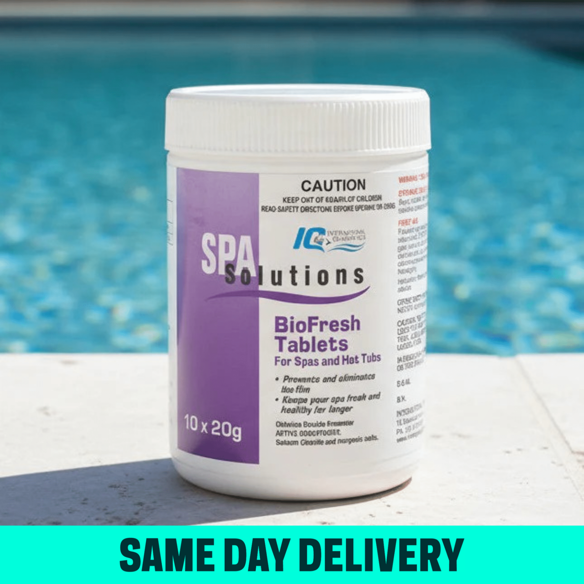 IQ Spa Solutions Biofresh Tablets 20g - Chemicals