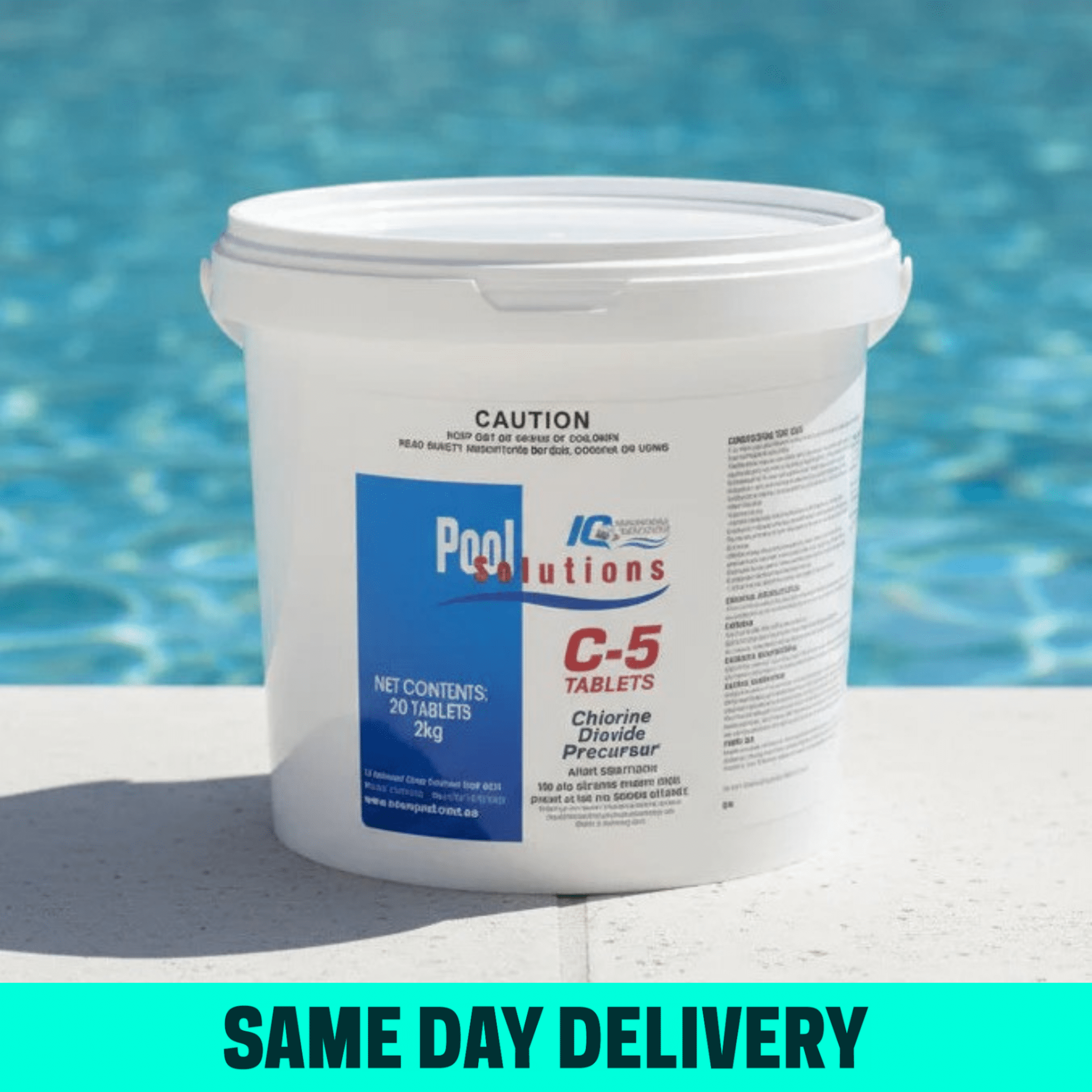 IQ Pool Solutions C - 5 Chlorine Dioxide Tablets 2kg - Chemicals
