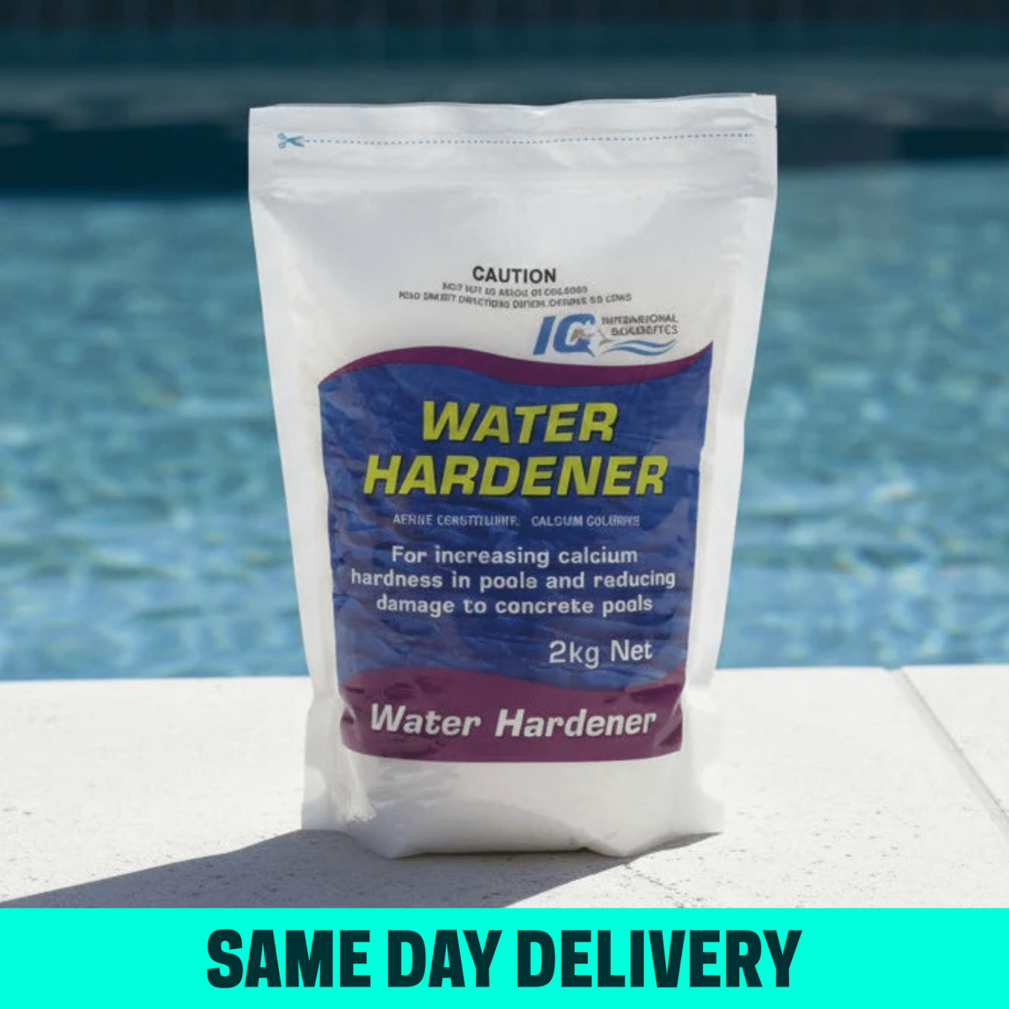 IQ Pool & Spa Solutions Water Hardener 2kg - Chemicals