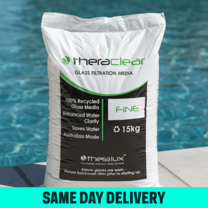 Theraclear Glass Filtration Media Fine 15kg - Filtration Media