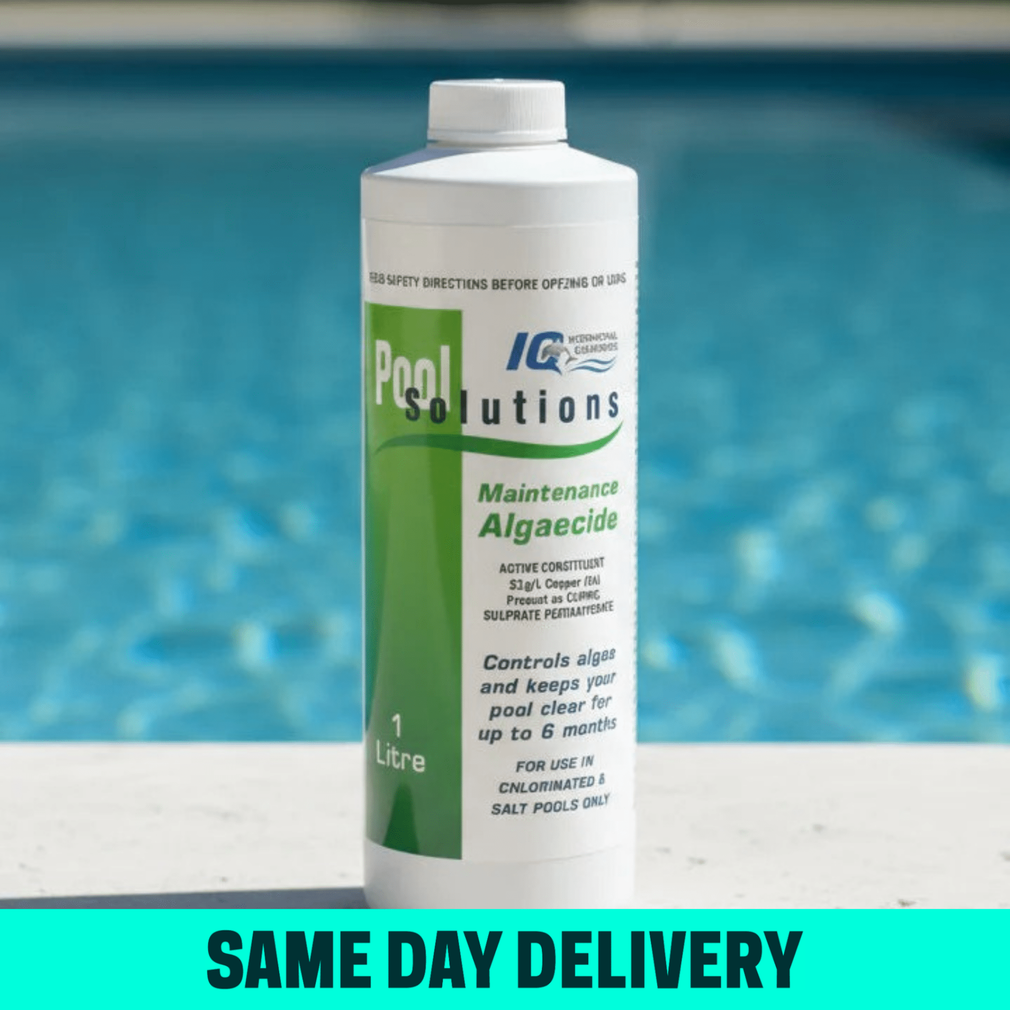 IQ Pool Solutions Maintenance Algaecide 1L - Chemicals