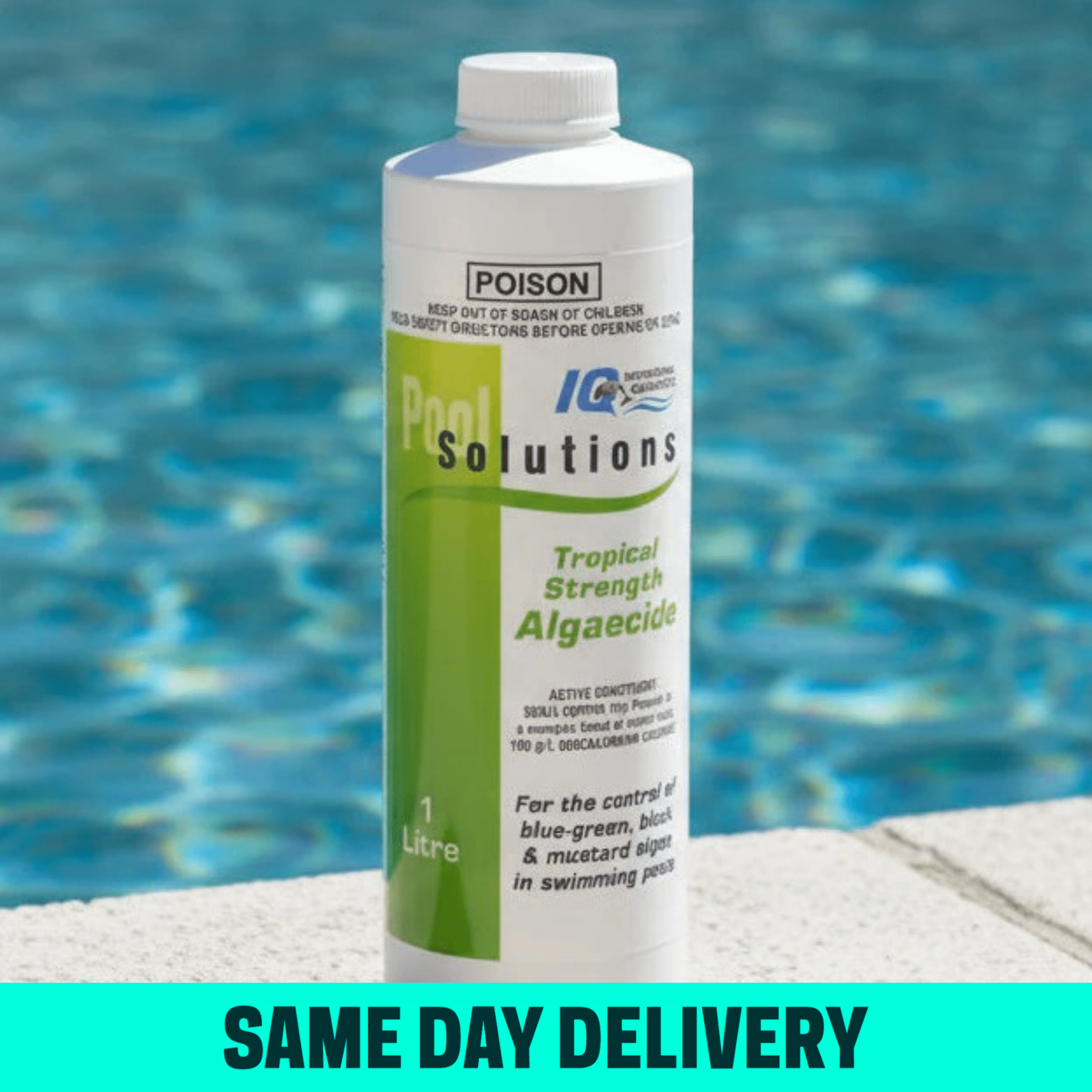 IQ Pool Solutions Tropical Strength Algaecide 1L - Chemicals