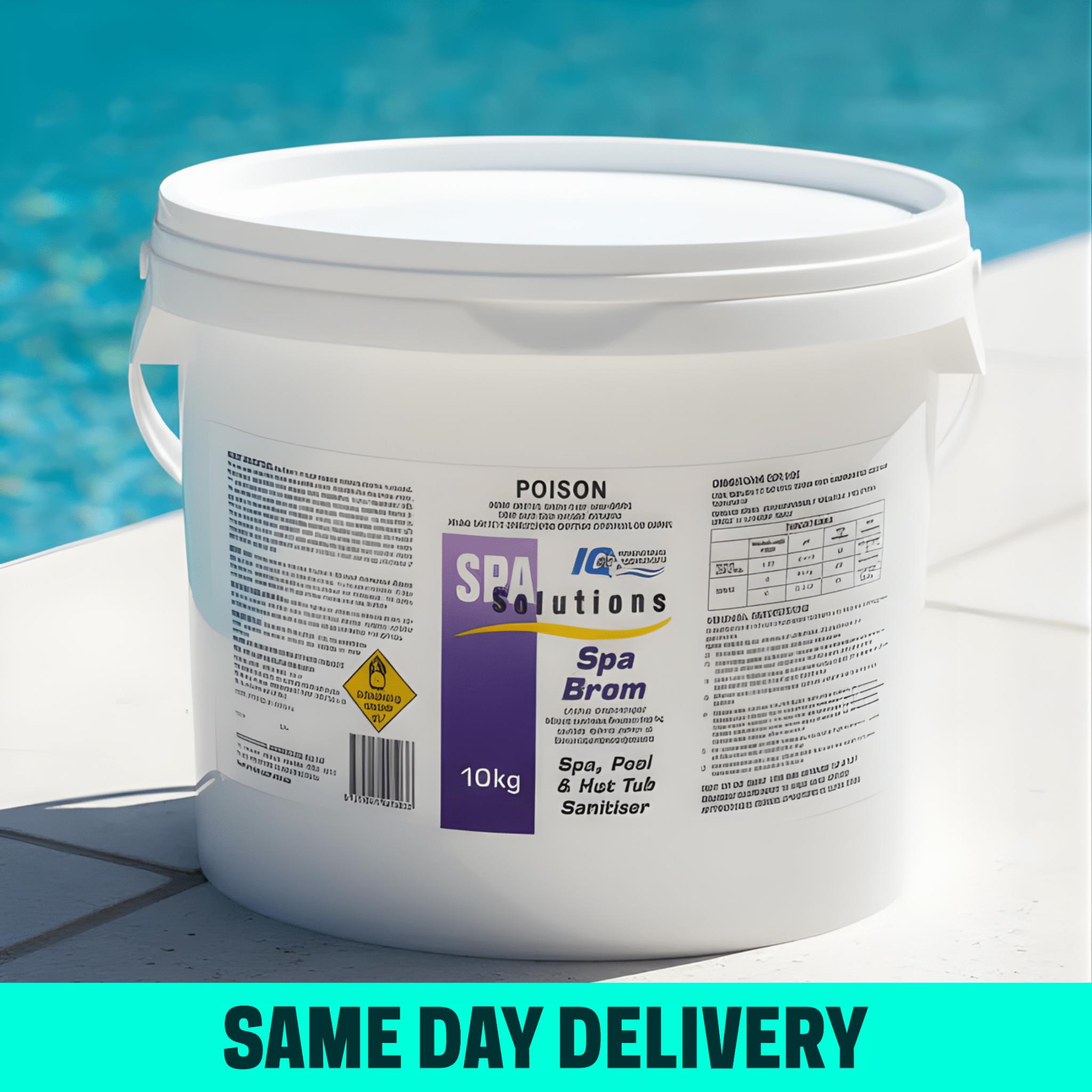 IQ Spa Bromine Tablets 10kg - Pool Chemicals