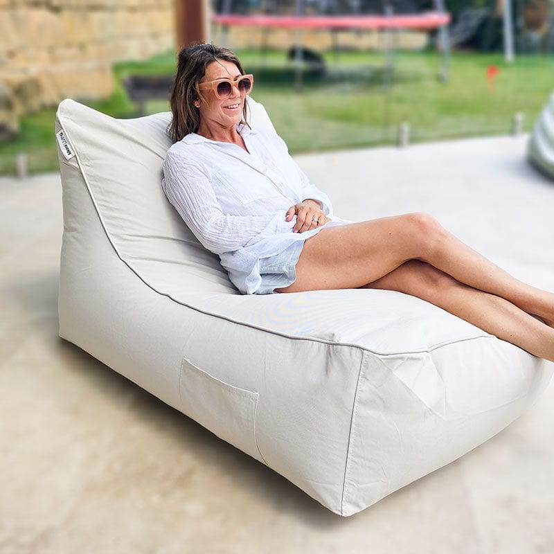 Mooi Living Lachlan Sunlounger - Outdoor Bean Bag
