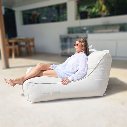 Mooi Living Lachlan Sunlounger - Outdoor Bean Bag