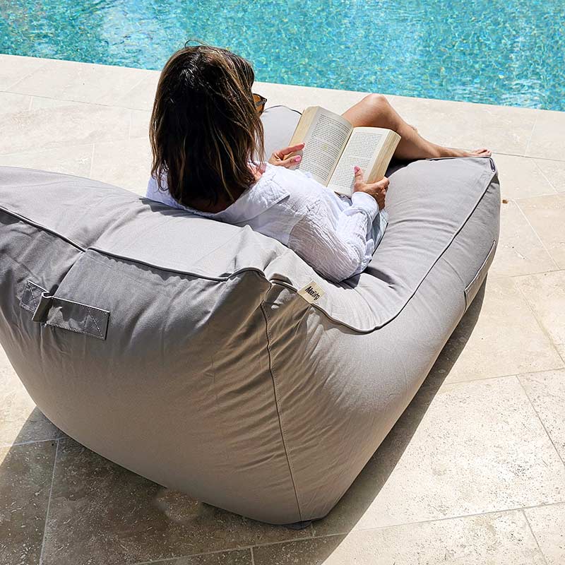 Mooi Living Lachlan Sunlounger - Outdoor Bean Bag