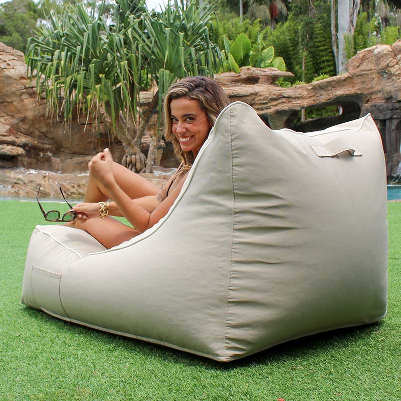 Mooi Living Lachlan Sunlounger - Outdoor Bean Bag