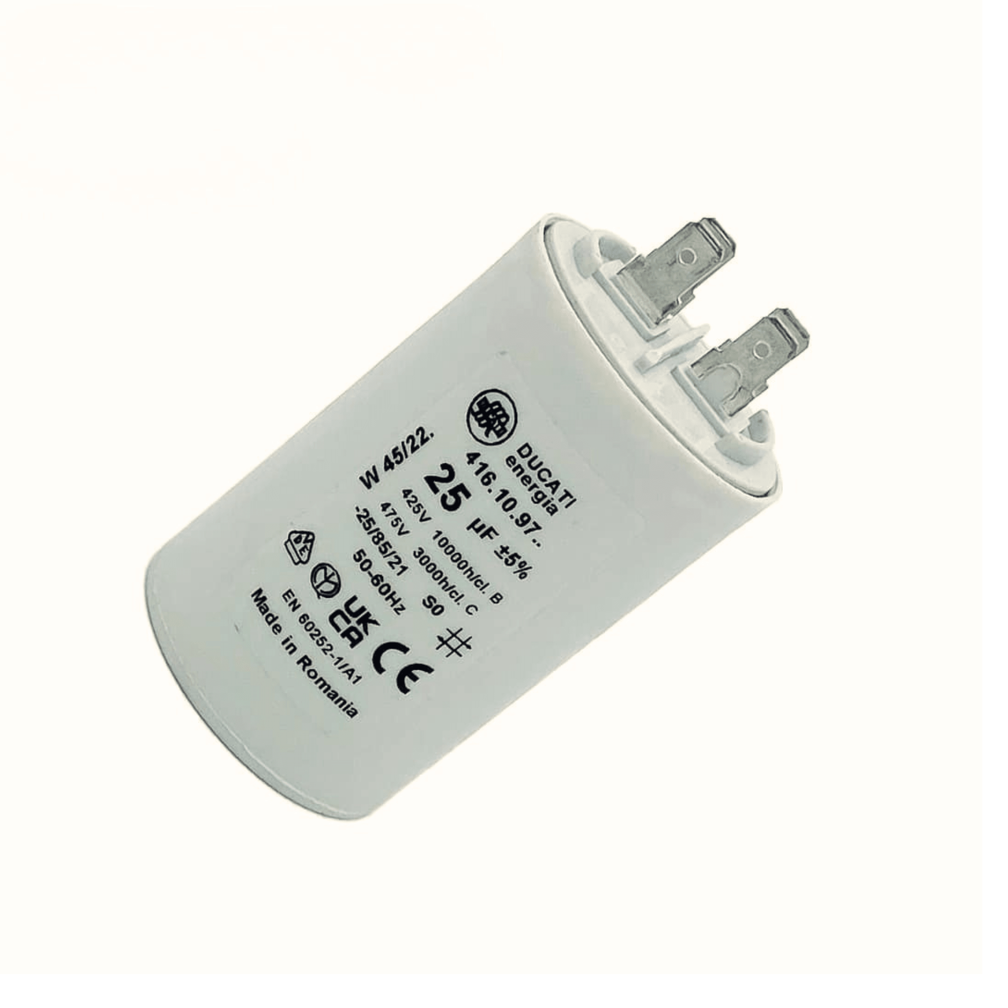 25uf Capacitor, Quick Connect - Capacitor