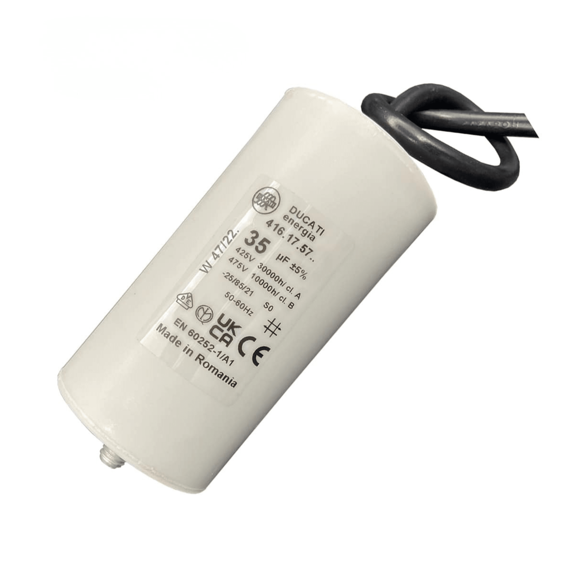 35uf Capacitor, Fly Lead - Capacitor