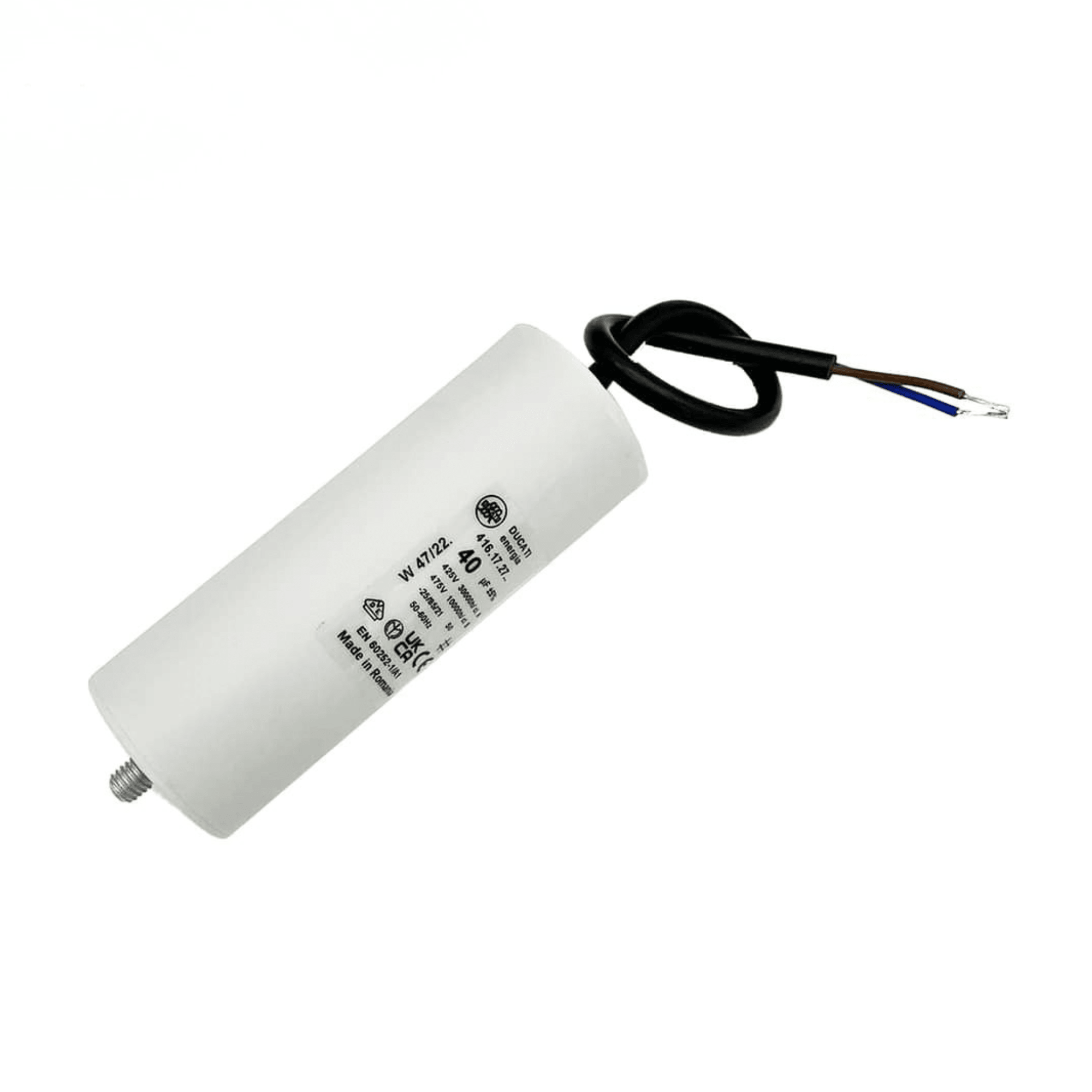 40uf Capacitor, Fly Lead - Capacitor