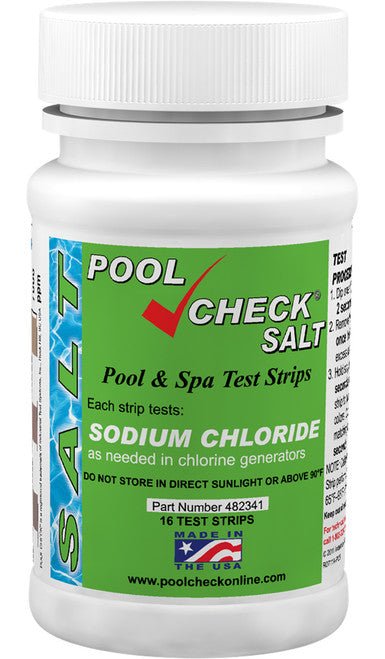Sensafe Pool Check Salt Test Strips 16 Pack - Test Strips