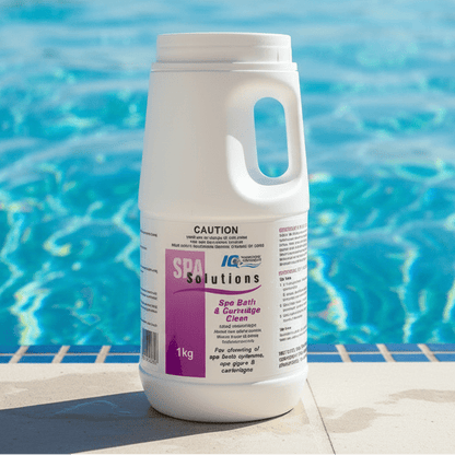 IQ Spa Bath & Cartridge Clean 1kg - Pool Chemicals