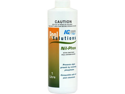 IQ Pool Nil - Phos Phosphate Remover 1L - Pool Chemicals