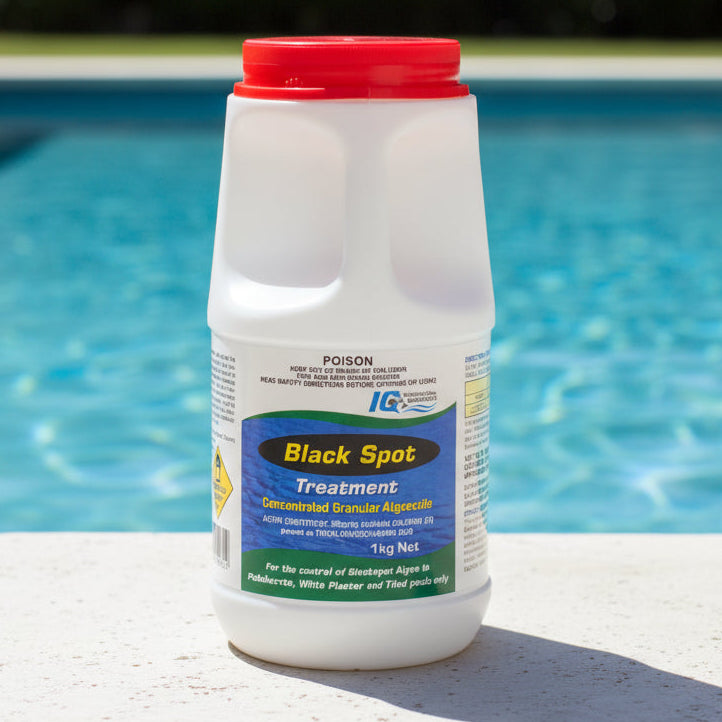 IQ Black Spot Concentrated Granular Algaecide 1kg - Pool Chemicals