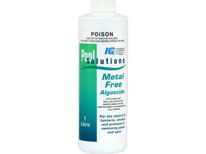 IQ Pool Metal Free Algaecide 1L - Pool Chemicals