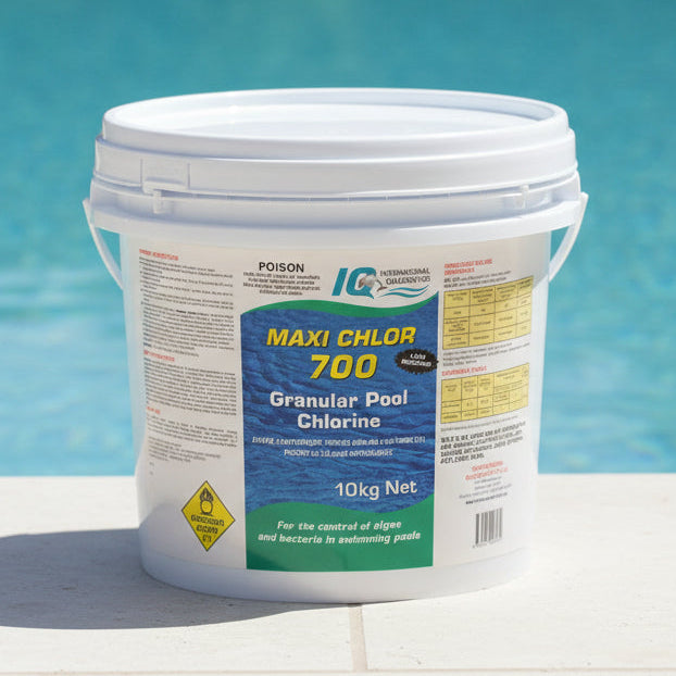 IQ Maxi Chlor 700 Calcium Hypochlorite 10kg - Pool Chemicals