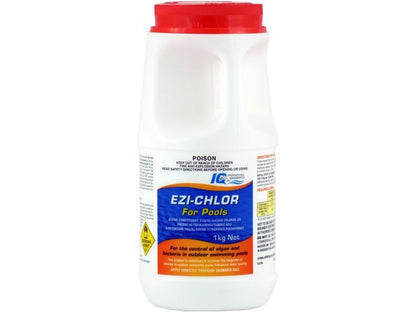 IQ Ezi - Chlor Granular Chlorine 1kg - Pool Chemicals