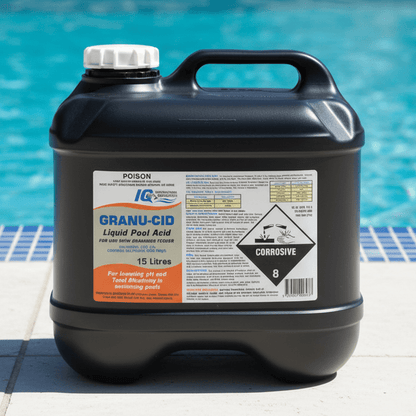IQ Granu - Cid Liquid Pool Acid 15L - Pool Chemicals