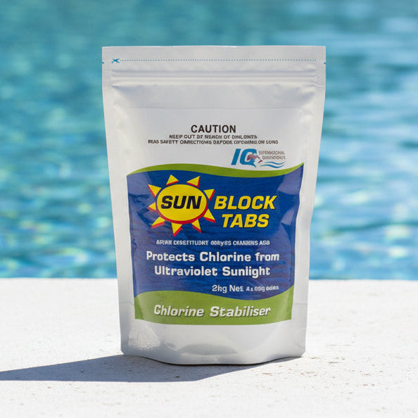 IQ Sunblock Tabs (4x500g) 2kg - Pool Chemicals