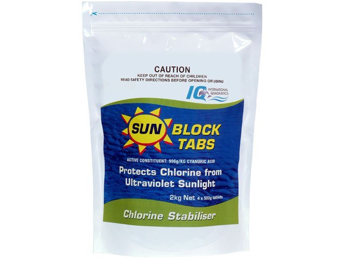 IQ Sunblock Tabs 1kg - Pool Chemicals