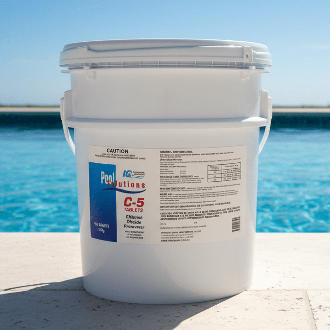 IQ Pool C - 5 Chlorine Dioxide Tablets 10kg - Pool Chemicals