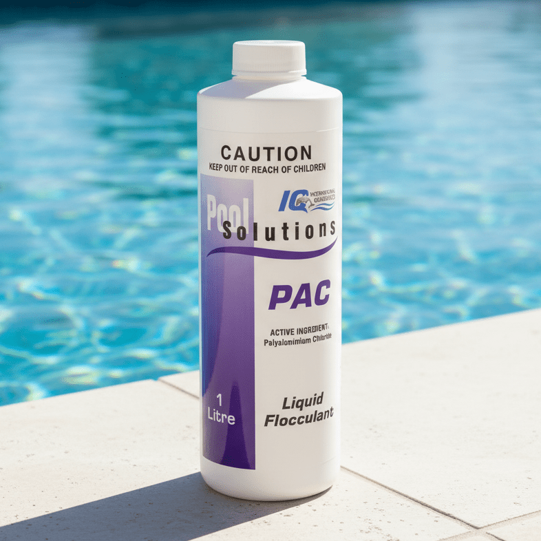IQ Pool Solutions PAC Flocculent 1L - Chemicals