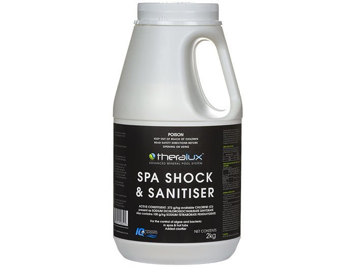 IQ Theralux Spa Shock & Sanitiser 2kg - Pool Chemicals