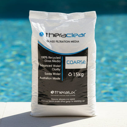 Theraclear Glass Filter Media Coarse 15kg - Filtration Media