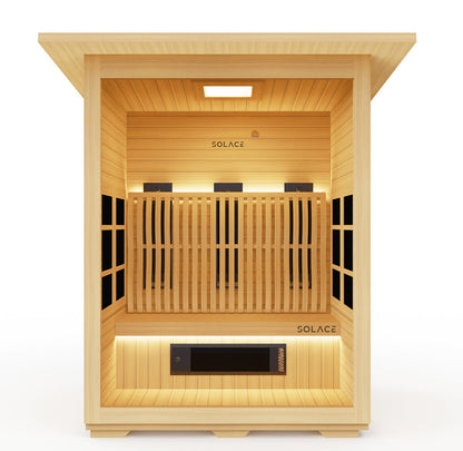 The Solace Outdoor Infrared Sauna - Sauna