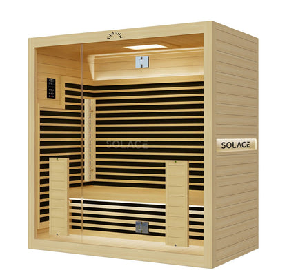 The Solace Full Spectrum Infrared Sauna - Sauna
