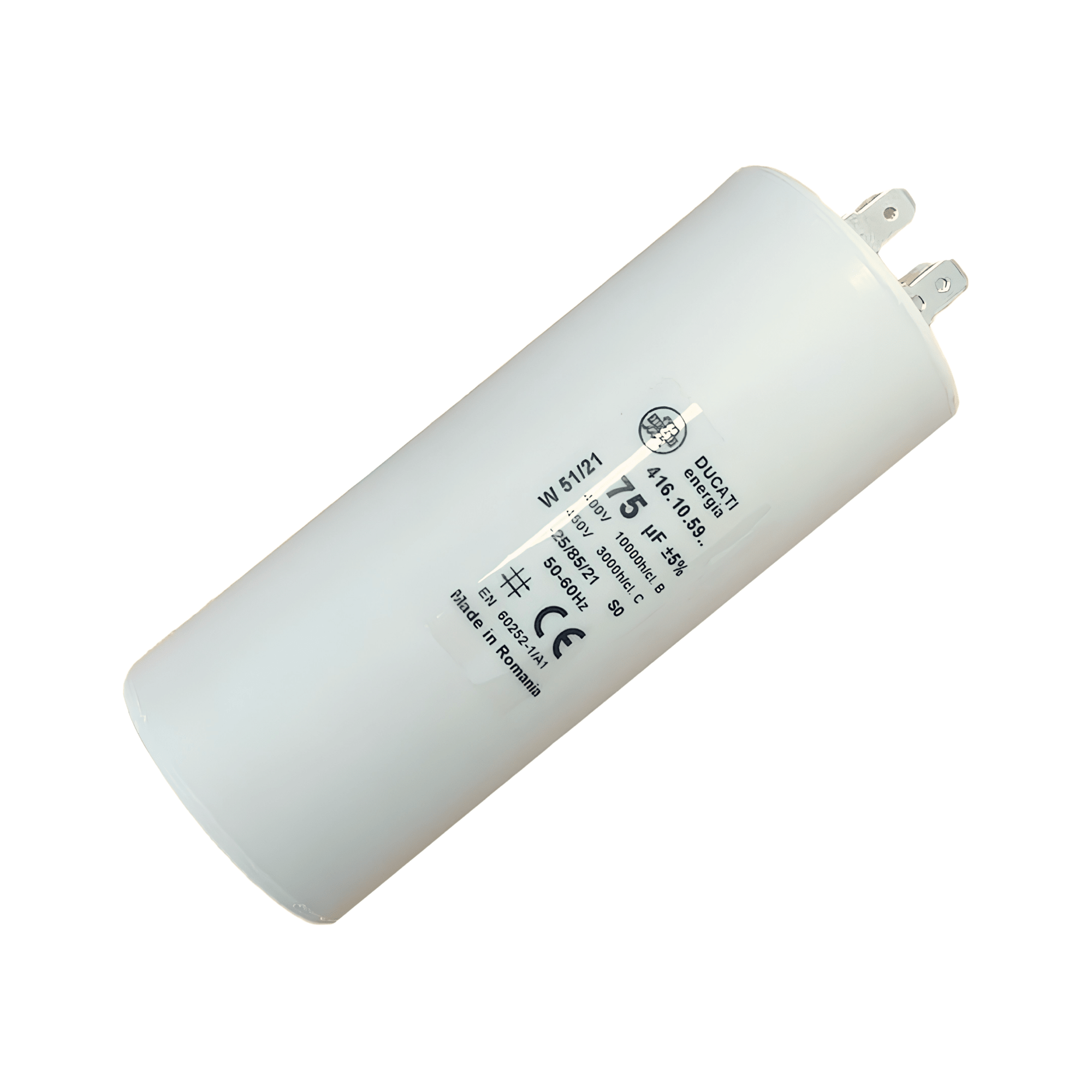 75uf Capacitor, Quick Connect - Capacitor