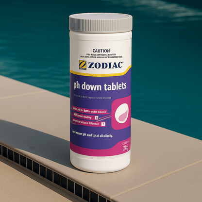 Zodiac pH Down Tablets 2kg - Balancers