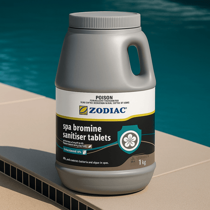 Zodiac Spa Bromine Sanitiser Tablets 1kg - Chemical Sanitisers