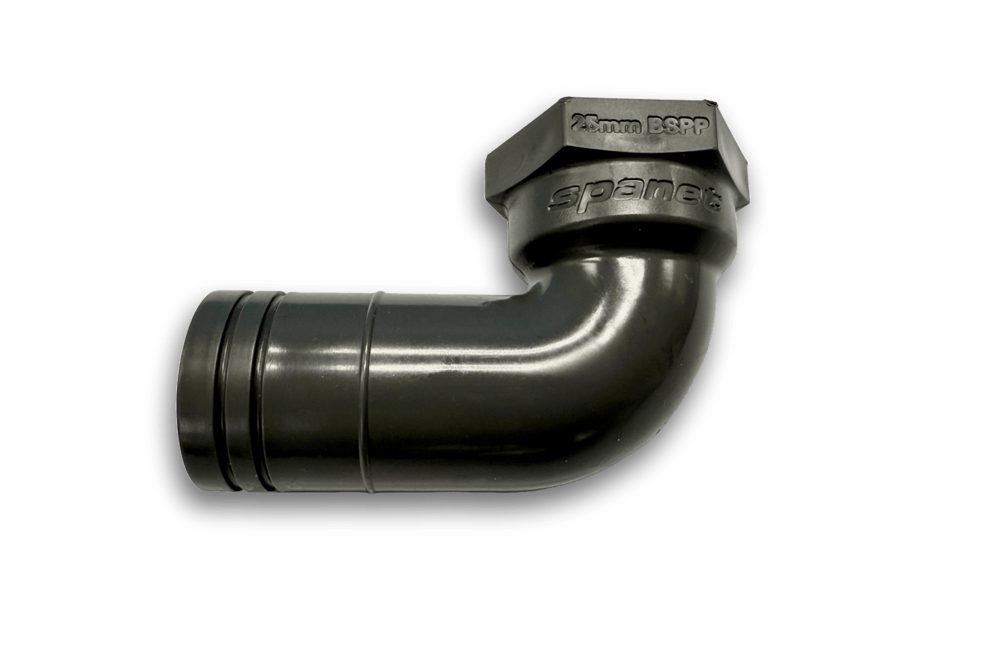 SpaNET Eco Cube HP Outlet Tail Elbow, 90′ 32mm - Spa Spare Parts