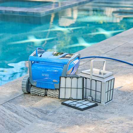Maytronics Dolphin M 550 Robotic Pool Cleaner - Robotic Pool Cleaner