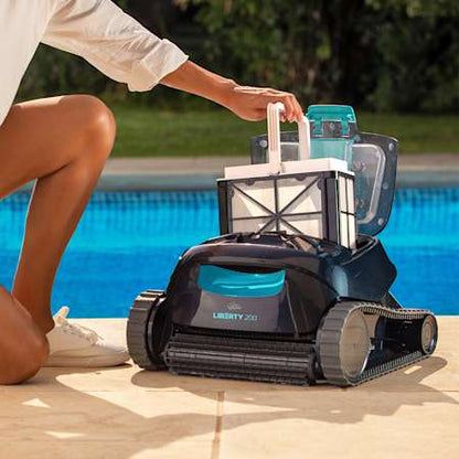 Maytronics Dolphin Liberty 200 Robotic Pool Cleaner - Robotic Pool Cleaner