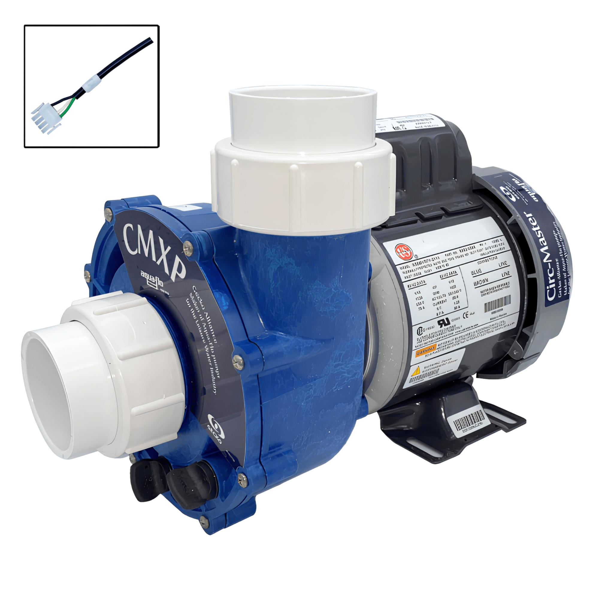 Hi-Flow 1/12HP Circulation Pump (50mm Unions) - Circulation Pumps